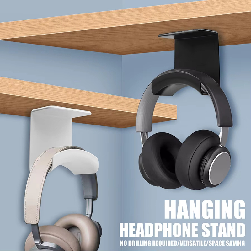Headphone Hook Under - Supporto Universale Adesivo per Cuffie, Montaggio