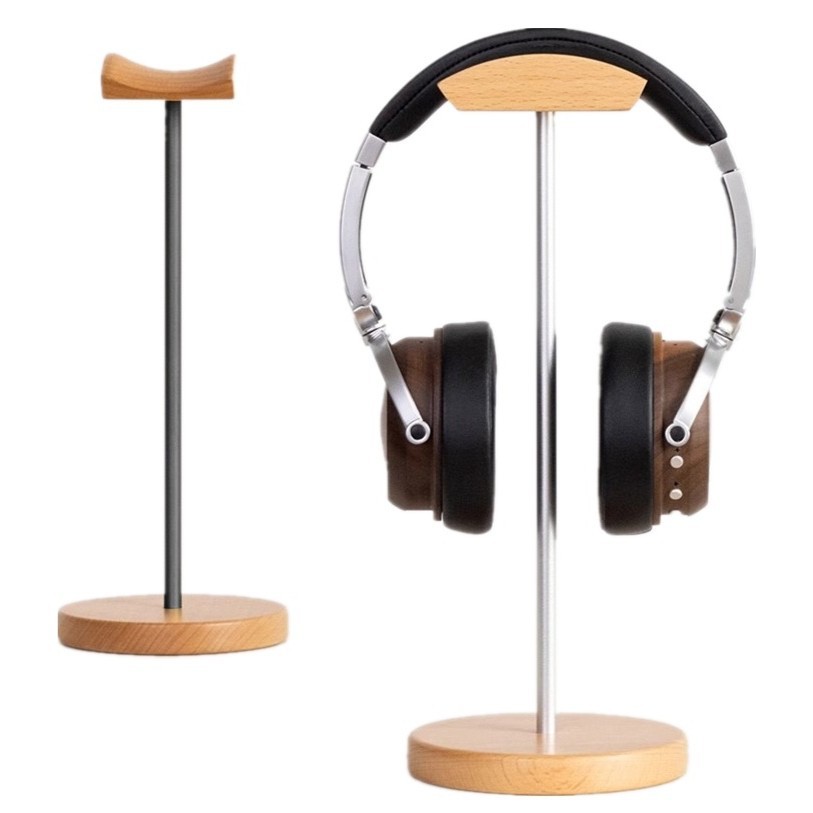 Headphone Hook Under - Supporto per Cuffie in Legno di