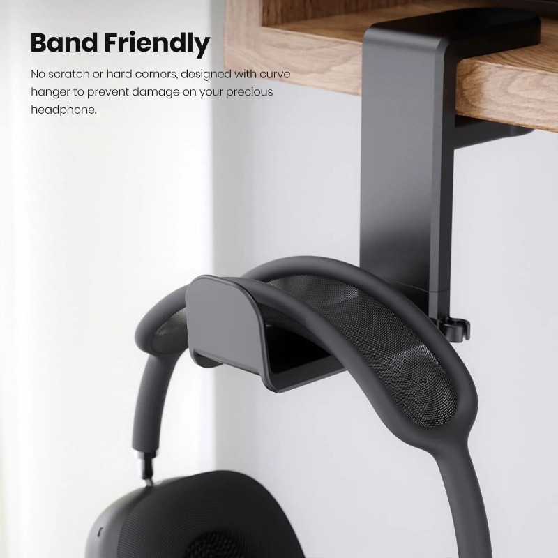 Headphone Hook Under - Supporto per cuffie con gancio a