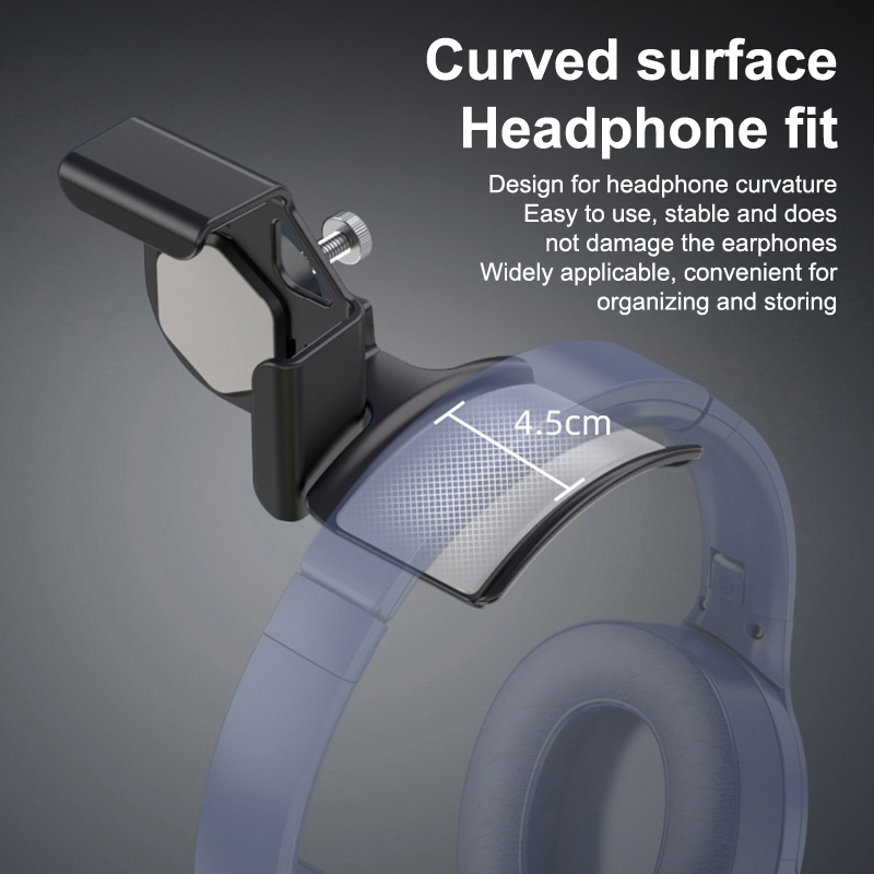 Headphone Hook Under - Nuovo Supporto per Cuffie da Parete