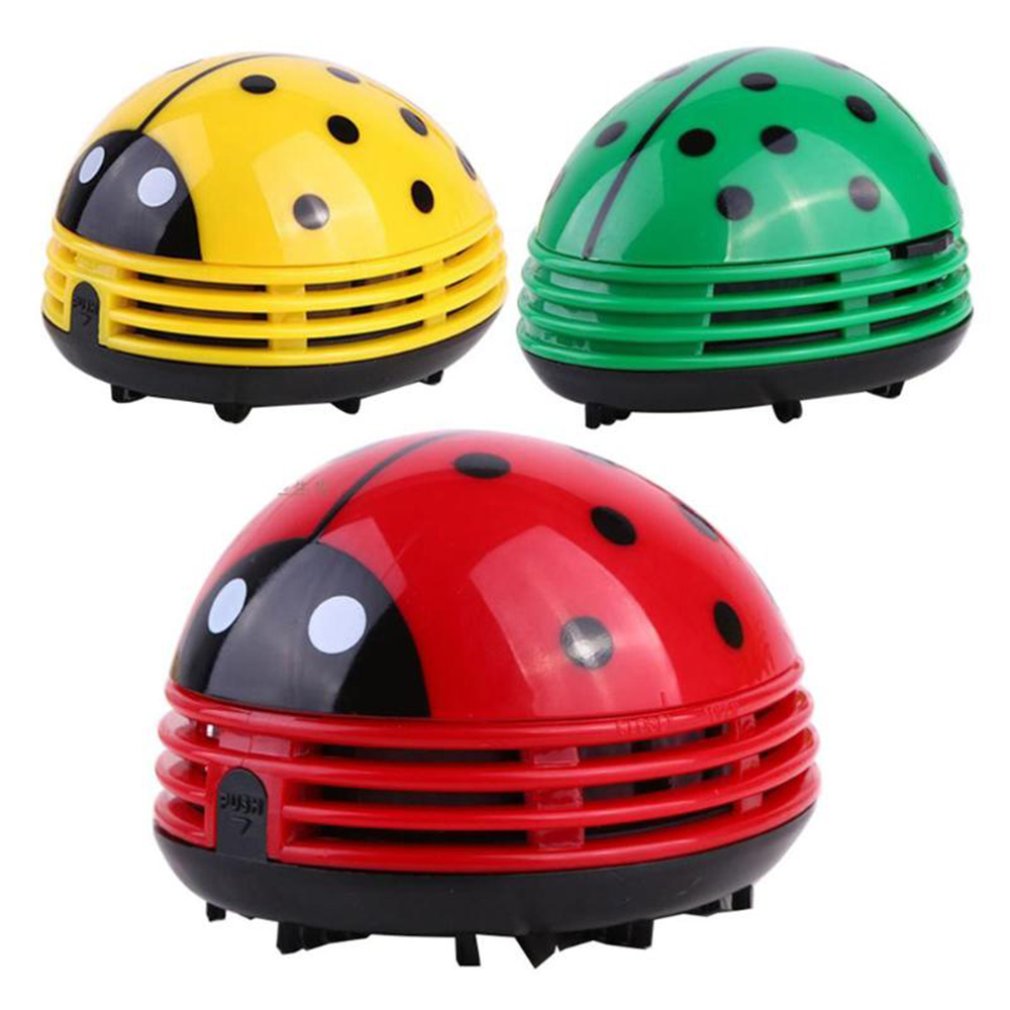 Desk Setup Equipment - Simpatico coccinella aspirapolvere da tavolo collettore