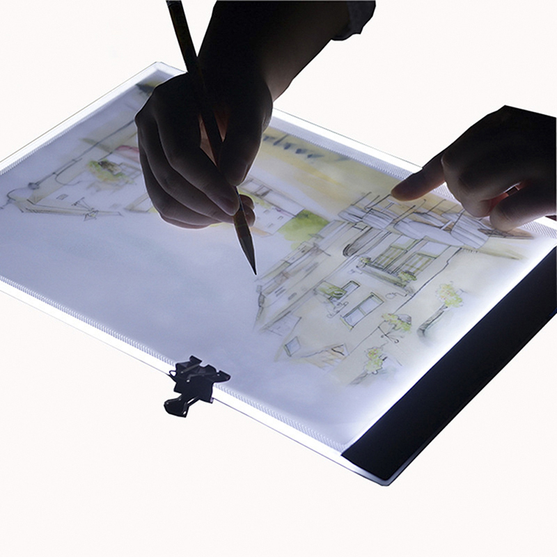Desk Setup Light - A5 LED tavoletta da disegno sottile