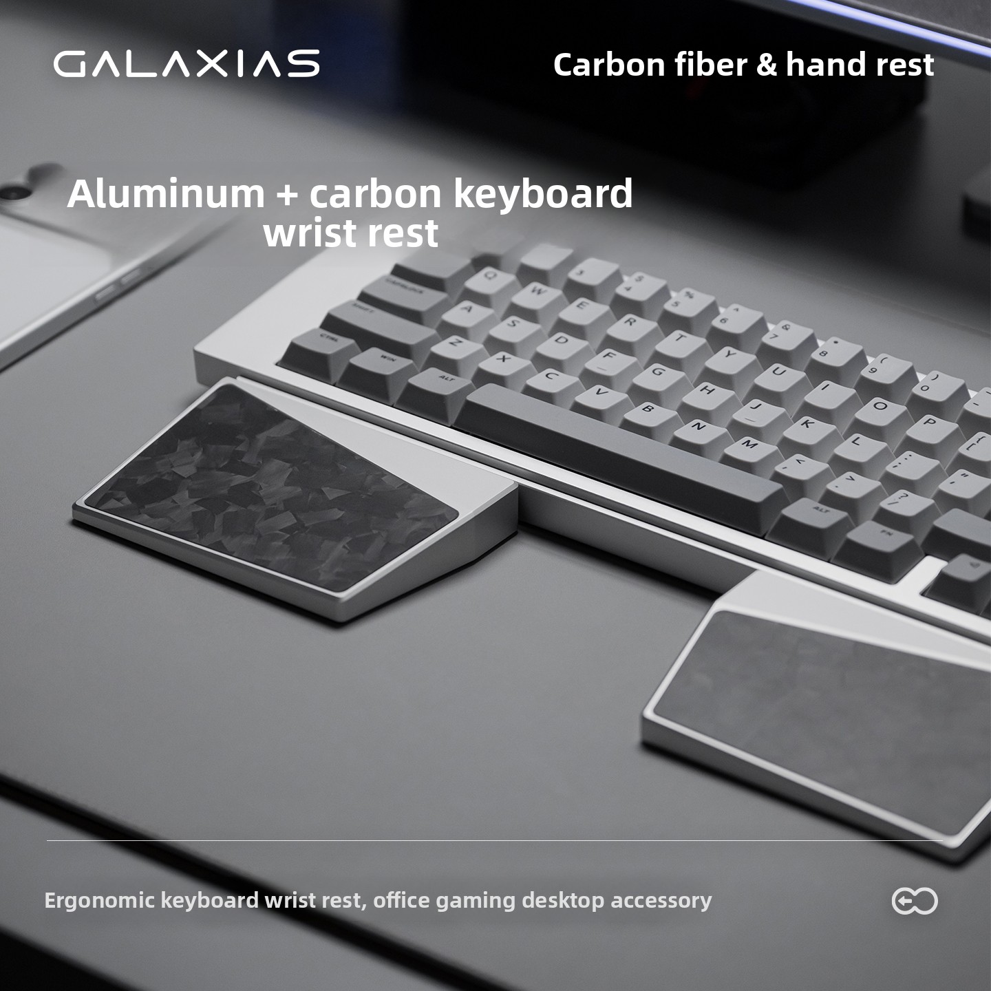 Poggiapolsi Ergonomico in Lega - Ergonomic Desk Setup Keyboard recensione e prezzo