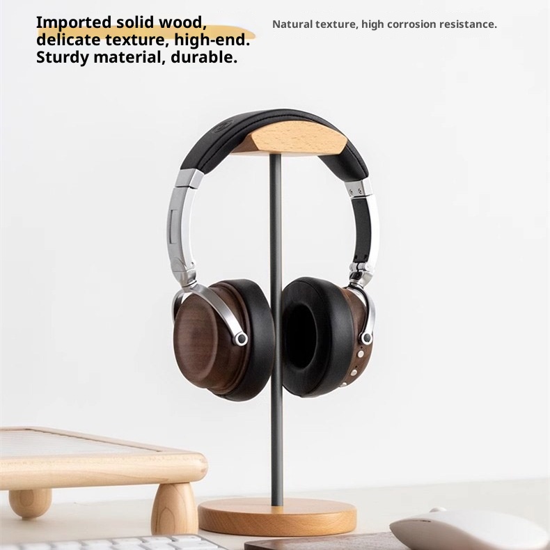 Supporto per Cuffie in Legno d - Headphone Hook Under recensione e prezzo