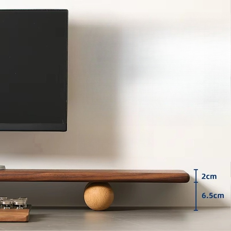 Supporto per monitor in legno  - Desk Setup Monitor And Laptop recensione e prezzo