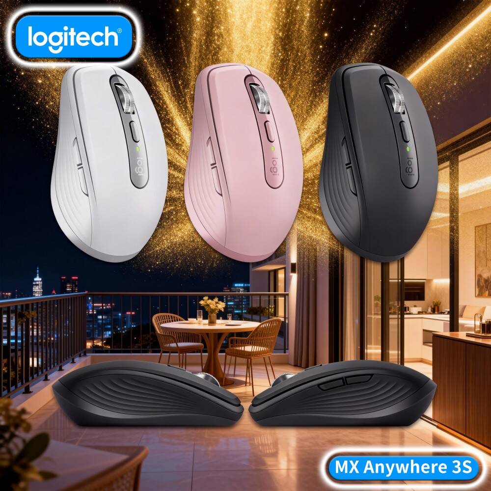 Mouse Premium MX Anywhere 3S - - Jewelry Desk Setup recensione e prezzo