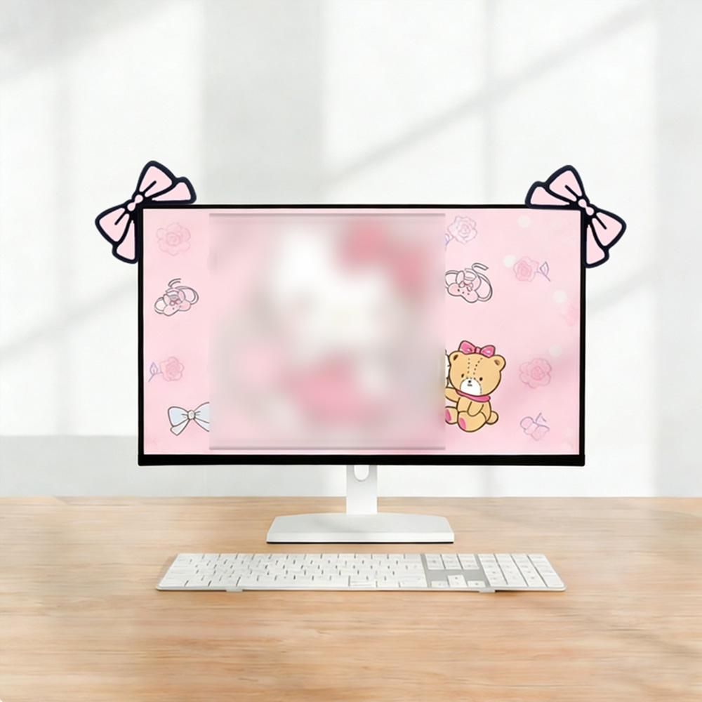 Decorazione per Monitor con Fi - Desk Setup Monitor And Laptop recensione e prezzo