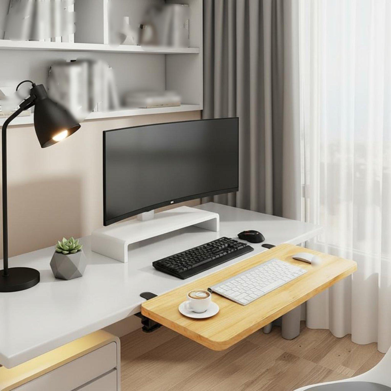 Mensola Pieghevole per Scrivan - Ergonomic Desk Setup Keyboard recensione e prezzo