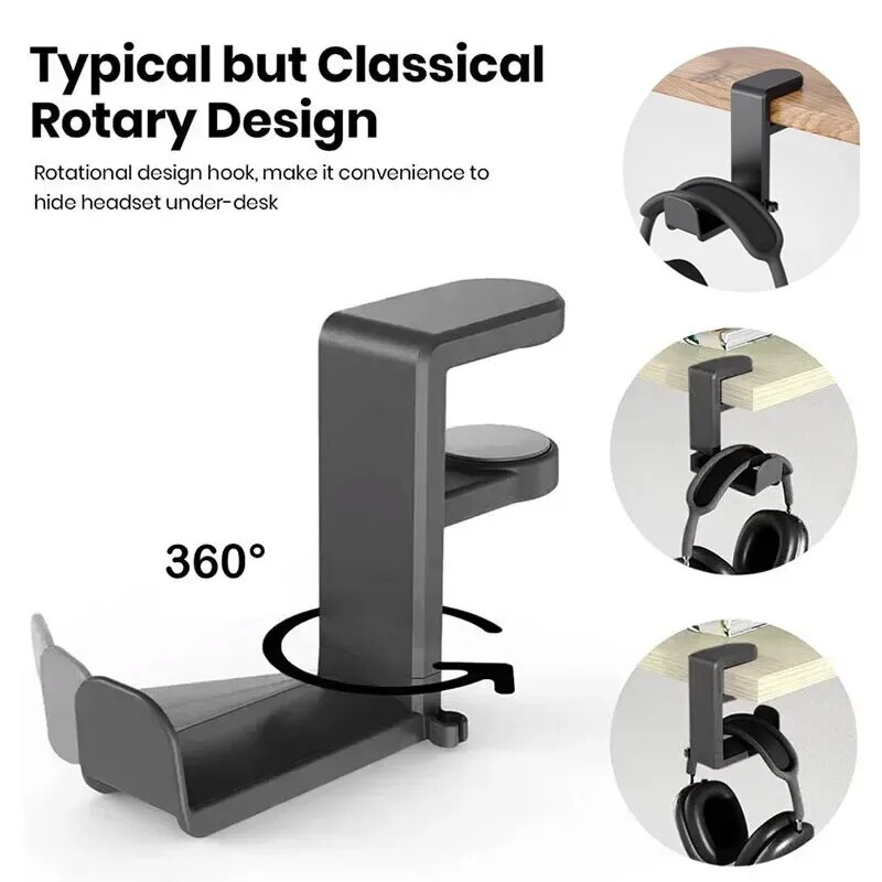 Supporto Universale da Tavolo  - Headphone Hook Under recensione e prezzo