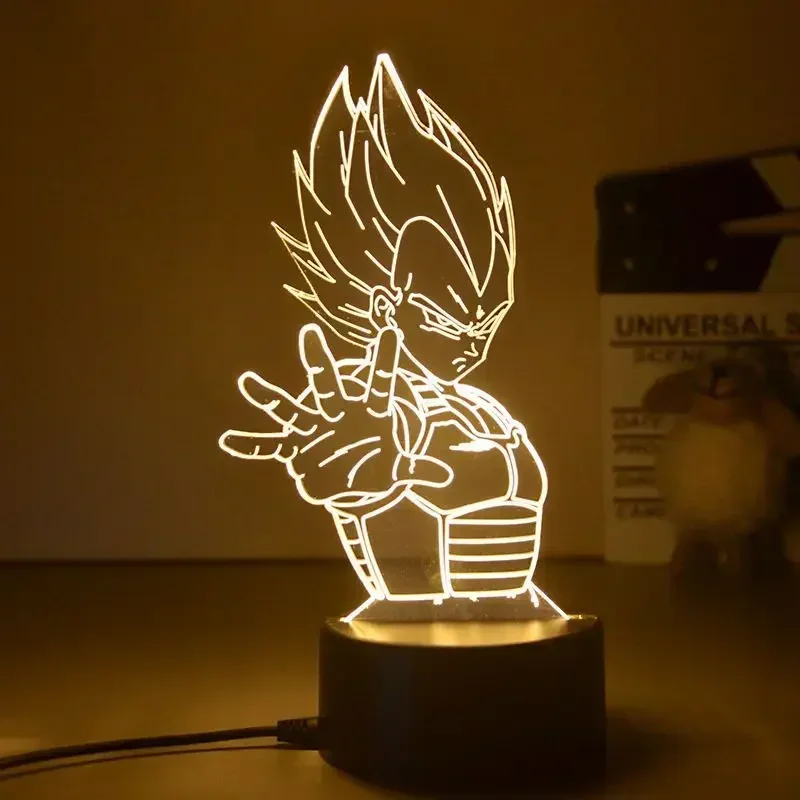 Dragon Ball Z Super Saiyan Veg - Desk Setup Light recensione e prezzo