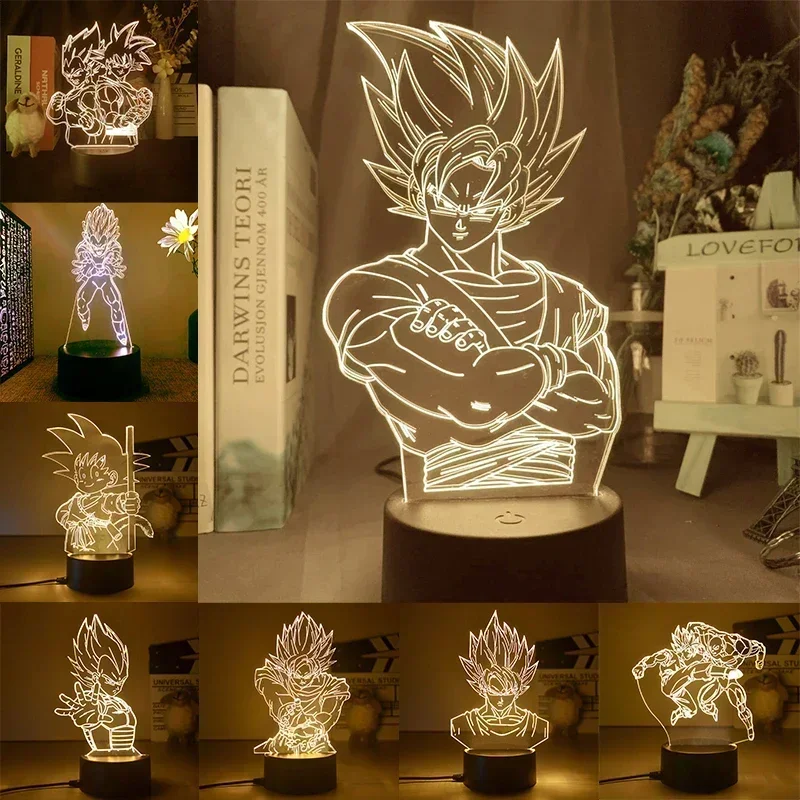 Dragon Ball Z Super Saiyan Veg - Desk Setup Light recensione e prezzo