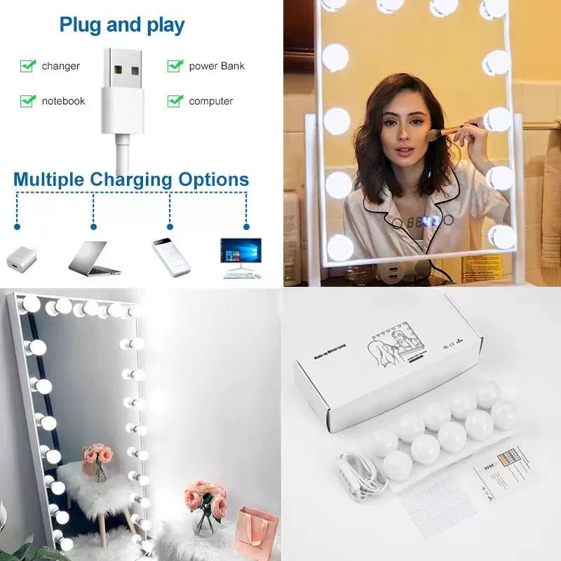 Lampadine per trucco a specchi - Desk Setup Light recensione e prezzo