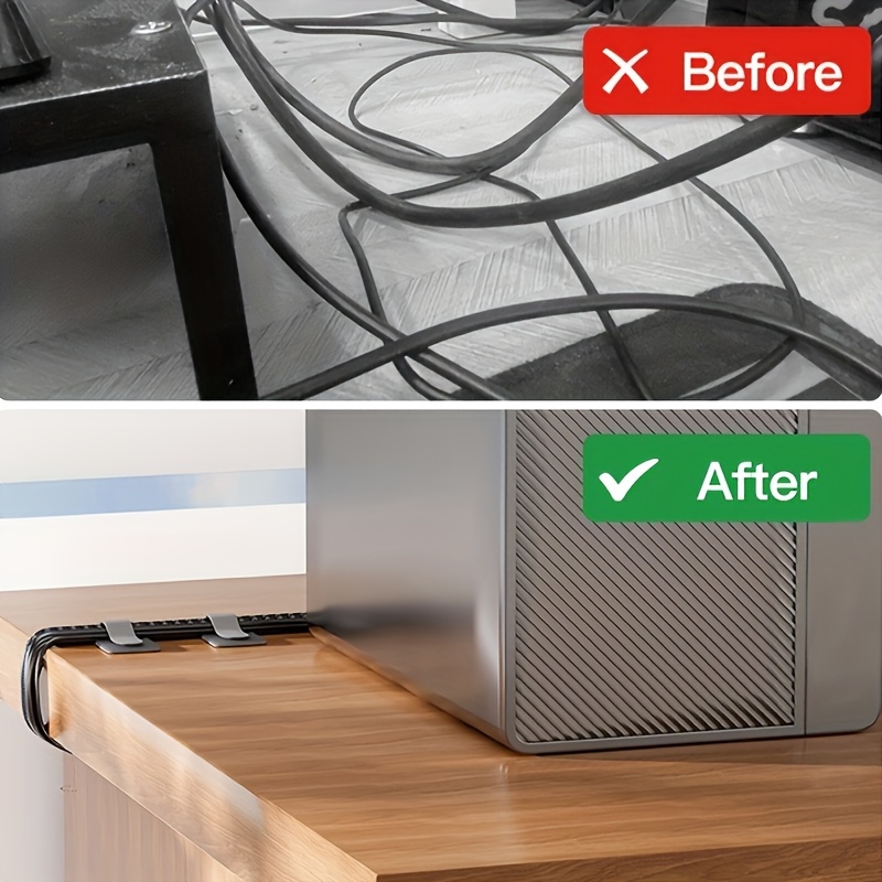 Fascette per Cavi Riutilizzabi - Desk Setup Monitor And Laptop recensione e prezzo