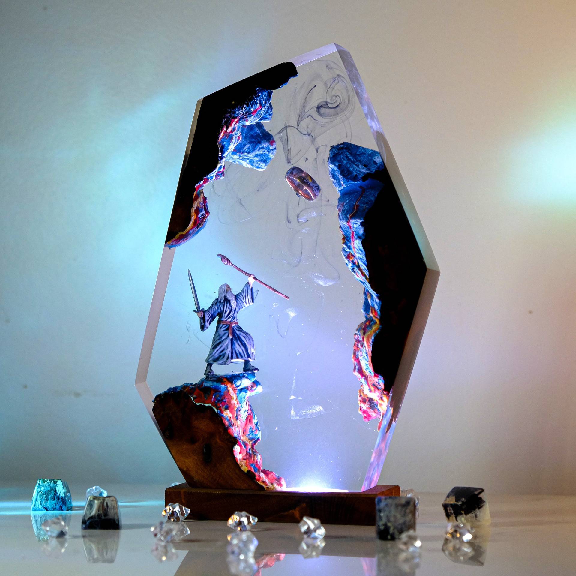 Lampada da Tavolo in Resina co - Desk Setup Light recensione e prezzo