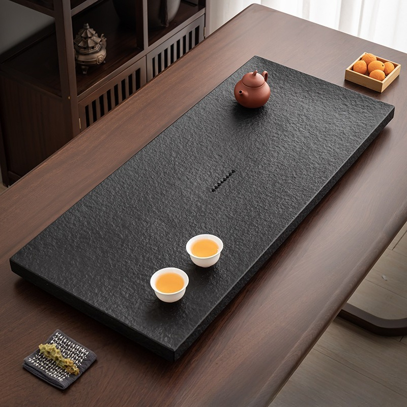 Vassoio da tè in pietra nera n - Desk Setup Equipment recensione e prezzo