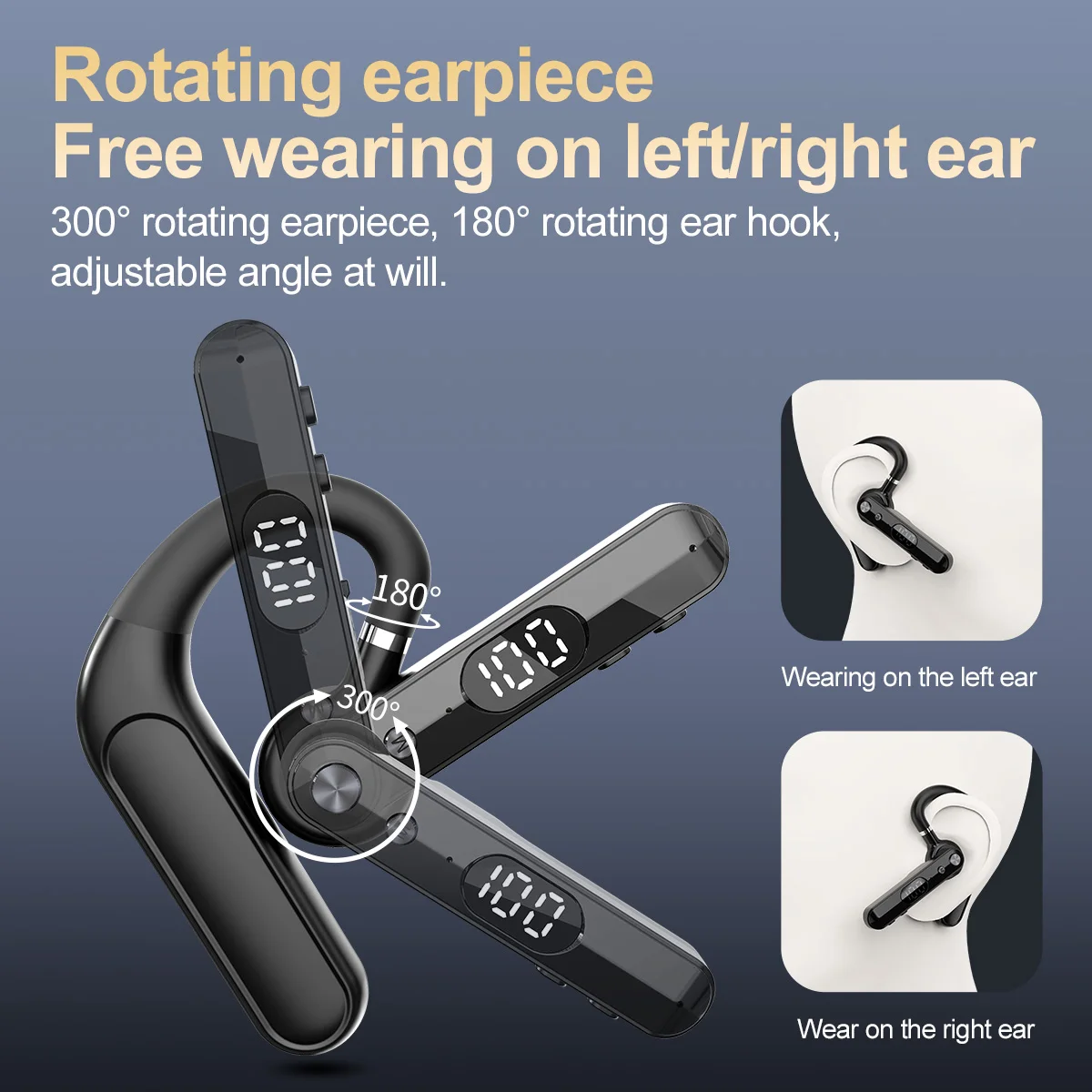 Cuffie Bluetooth senza fili co - Headphone Hook Under recensione e prezzo