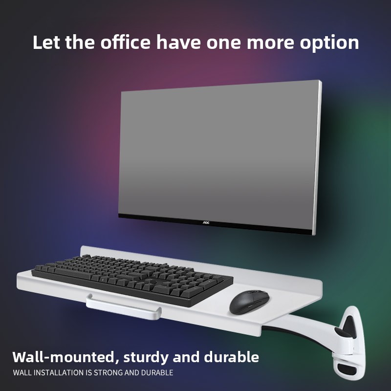 Supporto da Parete Industriale - Ergonomic Desk Setup Keyboard recensione e prezzo