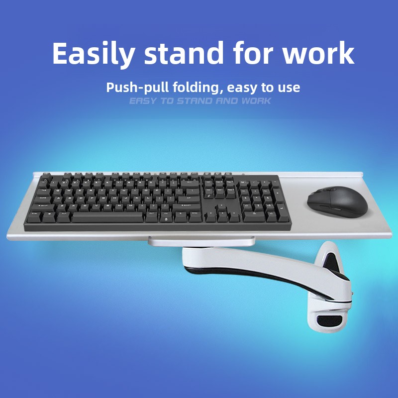 Supporto da Parete Industriale - Ergonomic Desk Setup Keyboard recensione e prezzo